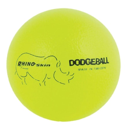 Champion Sports 6.3 in. Rhino Skin Ball, Neon Yellow CH56089